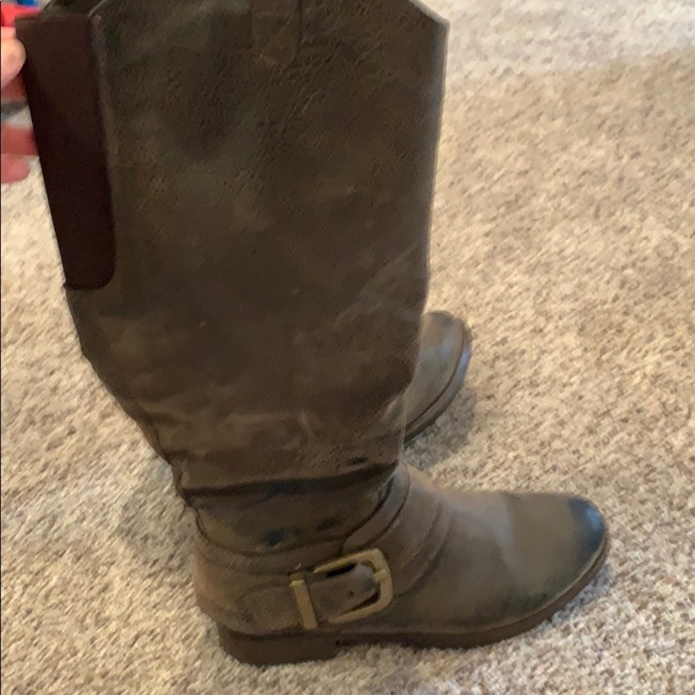 Tall brown boots from Maurices